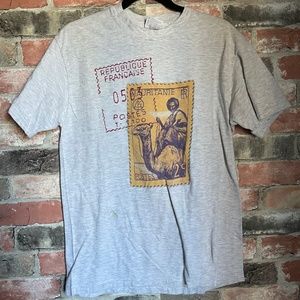 Vintage Single Stitch  Gray Graphic tee